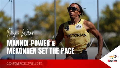 chloe mannix power|stawell gift update.